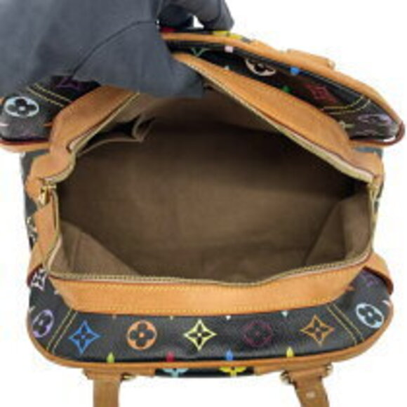 Louis Vuitton Claudia Noir Black Monogram Multi Handbag - Picture 6 of 12